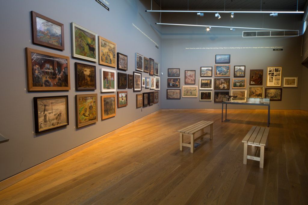alt="woodhorn museum pitmans gallery"
