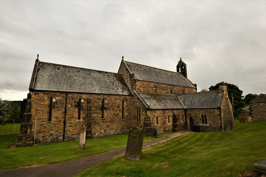 alt="Church of the Holy Cross in Haltwhistle"