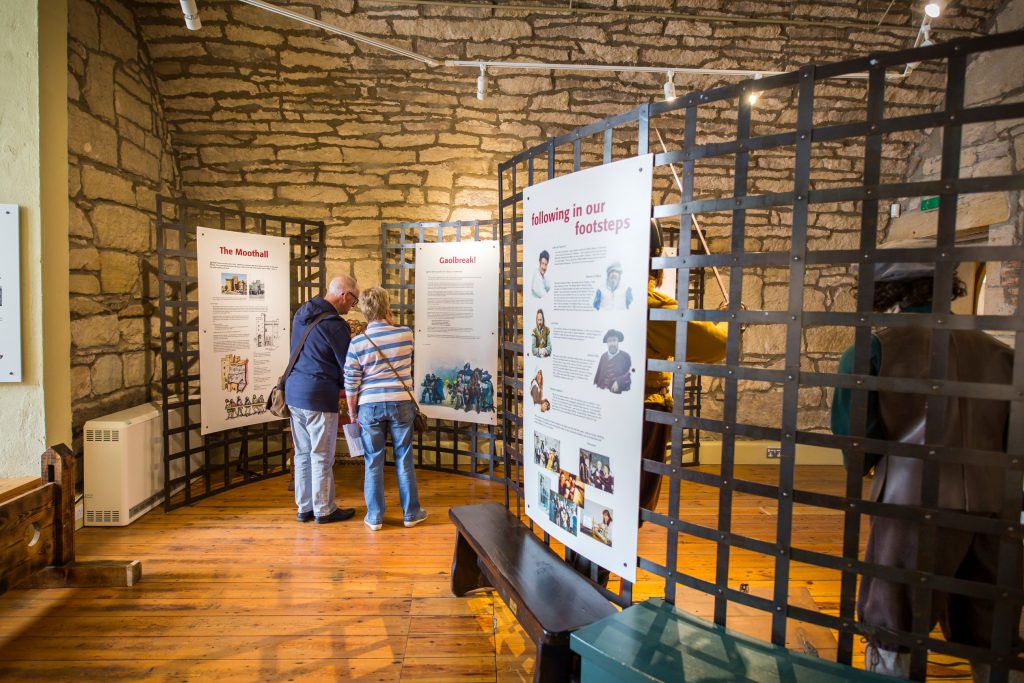 alt="museum space inside the old gaol"